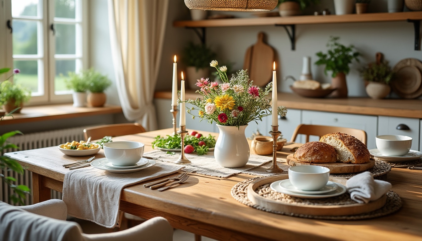 Cuisine de campagne : charme authentique et modernité chaleureuse