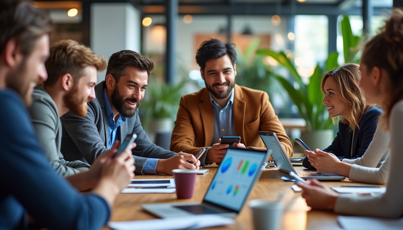 Illustration: Comprendre les fondamentaux de la communication digitale pour une entreprise moderne