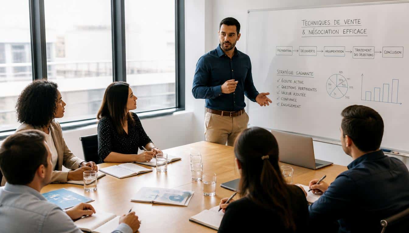 Choisir une formation en vente et négociation efficace